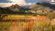 Berge und viel Wind - Patagonien.