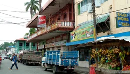 Stra&szlig;enszene aus Puerto Limon.