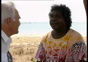 Blacky Fuchsberger im Gespr&auml;ch mit Mandawuy Yunupingu von der Band Yothu Yindi.