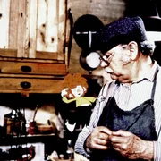 Meister Eder und sein Pumuckl "Spuk in der Werkstatt". Im Bild: Pumuckl, Gustl Bayrhammer.