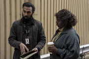 l-r: Daniel (Himesh Patel), Dag (Lolly Adefope)