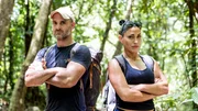 PELELIU, PALAU - Ed Stafford, survival expert and host of the TV series Last Man Out, stands for a portrait with contender Cat Bigney from USA