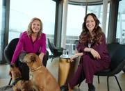 Sasa Schwazjirg mit Schauspielerin Angelika Niedetzky.