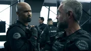 l-r: Sergeant Daniel 'Hondo' Harrelson (Shemar Moore), Sergeant David 'Deacon' Kay (Jay Harrington).