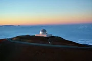 Keck Observatory on Mauna Kea, Hawii.