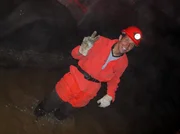 Willi Weitzel in der Kanalisation.