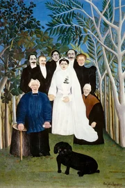 "La Noce" wurde gegen 1905 von Henri Rousseau gemalt und ist heute im Mus&eacute;e de l'Orangerie in Paris zu sehen.