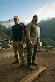 Ed Stafford and EJ Snyder in Thailand.