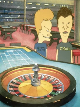 L - R: Beavis, Butt-Head