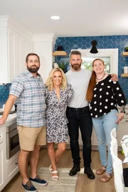 (v.l.n.r.) Phil; Kortney Wilson; Kenny Brain; Dana