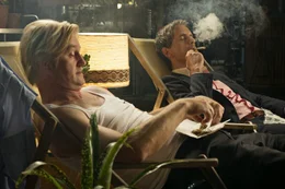L-R: Helmut (Detlev Buck) and Lars (Christoph Maria Herbst)