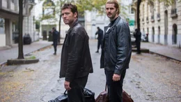 On left: Willem Holleeder (Sam Worthington) and  on right Cor Van Hout (Jim Sturgess).
