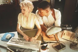 Nur 72 Stunden hat der Cop Mike Lowrey (Will Smith, r.) Zeit, die dreisten Drogendiebe dingfest zu machen. Francines (Anna Levine, l.) Computerkenntnisse helfen zun&auml;chst herzlich wenig. Doch dann erh&auml;lt Mike den entscheidenden Tipp ...