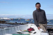 Andrew Hicks ist der einzige Bootsbauer auf den Scilly-Inseln. Andrew Hicks ist der einzige Bootsbauer auf den Scilly-Inseln.
