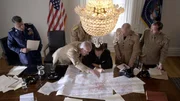 Picture shows_(drama reconstruction) - Bay of Pigs Meeting with Generals