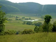 Das neue Biotop unterhalb der Gemeinde Billafingen am Bodensee war fr&uuml;her eine Wiese.