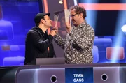 Die Kandidaten des Teams "Gags": Die Comedians Kaya Yanar (l.) und Paul Panzer (r.).