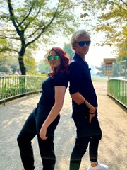Ein cooles Duo: Tahnee und Pierre M. Krause