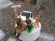 Danny Dragone's cake figurines.