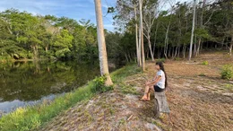 Txai Suru&iacute; vom Volk der Paiter Suru&iacute; im Amazonasgebiet: Sie k&auml;mpft f&uuml;r den Schutz des Amazonas und die Rechte der Indigenen.