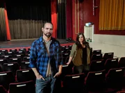 Nick Groff und Katrina Weidman am Kenton Theatre.