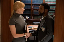 Claire Sloane (Nicole Kidman) and Ray Kasten (Chiwetel Ejiofor).