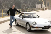 Ant Anstead Standing with Alfa Romeo.