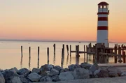 Der Leuchtturm am Neusiedlersee.