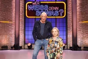 Die Kandidat:innen dieser Sendung: Der Arzt, Autor und Schauspieler Joe Bausch (l.) und die Schauspielerin Christine Urspruch (r.).