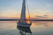 Segelboot auf dem Neusiedlersee.