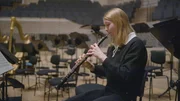 Freya Linea Obijon, Oboistin im NDR Elbphilharmonie Orchester.