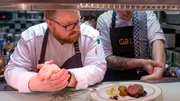 Andreas Block arbeitet als K&uuml;chenchef in einem Nobelhotel. Vierzig Kilo sind schon runter, aber vierzig sollen noch.