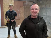 Lewis (l.); Mark Millar (r.) Lewis (l.); Mark Millar (r.)