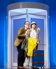 Roberto Lorenzi (Don Parmenione), Lazar Parežanin (Martino).