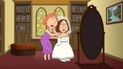 Lois Griffin (l.); Meg Griffin (r.)