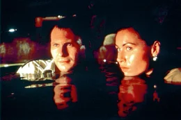 Christian Slater (Links), Minnie Driver (Rechts)