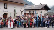 Segnung der Palmstangen in Rennweg am Katschberg.