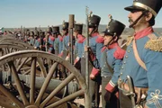 Kommen die Soldaten von General Sam Houston die Belagerung beenden?