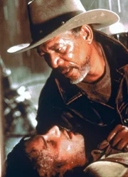 Lebensgef&auml;hrlich verletzt: Morgan Freeman als Jim (Copyright SRF)