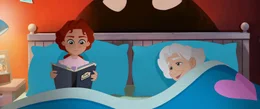 Mary und ihre Oma sind unzertrennlich.