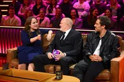 Ricarda Lang, Stefan Raab, Max Giesinger (r.)