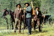 Reenactment: Schauspieler als Paul Grohmann, Franz Innerkofler und Peter Salcher