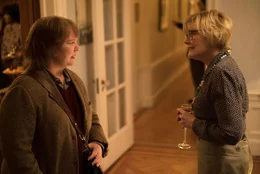 Melissa McCarthy as "Lee Israel" and Jane Curtin as "Marjorie" in the film CAN YOU EVER FORGIVE ME? Photo by Mary Cybulski. &copy; 2018 Twentieth Century Fox Film Corporation All Rights ReservedMelissa McCarthy as "Lee Israel" and Jane Curtin as "Marjorie" in the film CAN YOU EVER FORGIVE ME? Photo by Mary Cybulski. &Acirc;&copy; 2018 Twentieth Century Fox Film Corporation All Rights Reserved