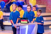 Das Team aus Tapfheim/Deutschland wartet konzentriert auf die n&auml;chste Quizfrage.