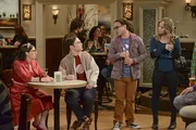 Versuchen alles, um für Bernadette und Howard ein tolles Fest zu organisieren: Amy, Sheldon, Leonard und Penny ... Versuchen alles, um für Bernadette und Howard ein tolles Fest zu organisieren: Amy, Sheldon, Leonard und Penny ...