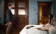 Nichts ist, wie es scheint: Joan (Lucy Liu, r.) und Holmes (Jonny Lee Miller, l.) auf der Suche nach einer entf&uuml;hrten Frau ...