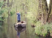 Spreewaldfischer auf Fang