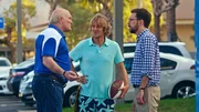 (v.l.n.r.) Terry Bradshaw (Terry Bradshaw); Kyle Reynolds (Owen Wilson); Peter Reynolds (Ed Helms)