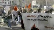 Am 5. M&auml;rz streiken bundesweit Sch&uuml;ler, wie hier in Koblenz, um gegen den Wehrdienst zu demonstrieren.