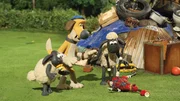 "Shaun, das Schaf", "Ein neuer Freund." Die Schafe sind ganz aufgeregt. Auf dem Bauernhof hat sich scheinbar ein neuer Freund gefunden. Das seltsame Tier verh&auml;lt sich jedoch ganz sonderbar. Was die Schafe nicht wissen - es handelt sich bei dem vermeintlichen Besucher um einen Dudelsack.
